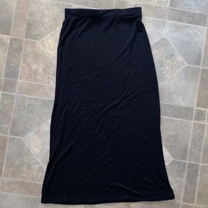 Black Long Skirt